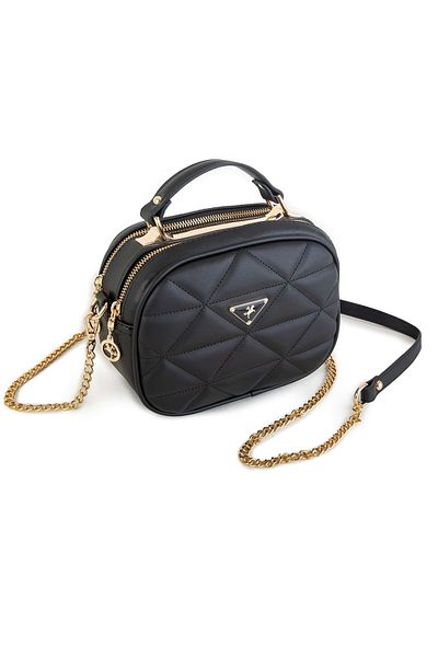 By Hakan Byhakan Nas Bag-947 Dona Geanta de umar Geanta Crossbody Neagra