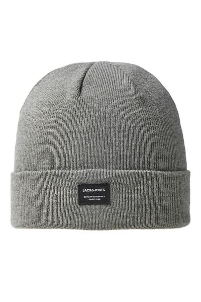 Jack & Jones Мъжка барета Jacdna 63512092815 Сива