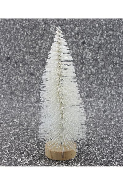 Lora Wedding 21cm Mini Wooden Legs White Colored Pine Tree