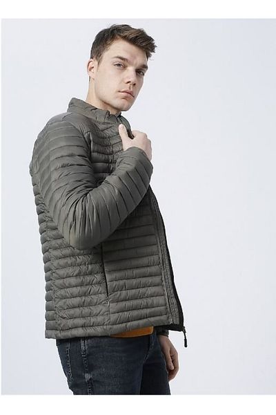 lumberjack Perry Down Coat 1pr Ανδρικό Παλτό-Forest Green Sn21