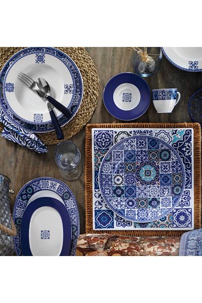Kütahya Porselen 6-Piece Dinner Plate 9429 Pattern