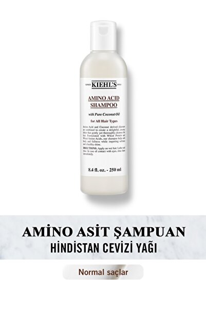 Kiehl's Amino Acid Normal Saçlar İçin Hindistan Cevizi Yağı İçeren Şampuan 25...