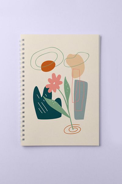 CoNotes A5 Spiral Checked Notebook (15X21CM)