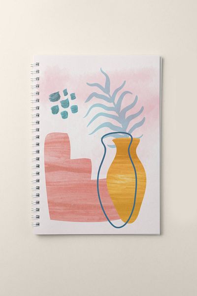 CoNotes A5 Spiral Unlined Notebook (15X21CM)