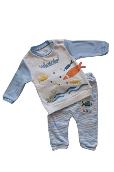 Bebengo 2-Piece Suit Set Without Booties for Baby Boy