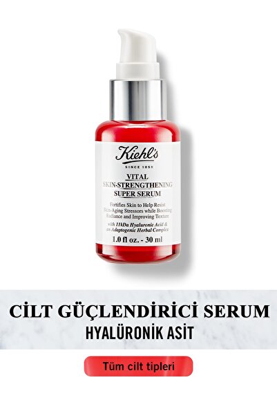 Kiehl's Vital Hyalüronik Asit Içeren Güçlendirici Süper Serum 30 ml