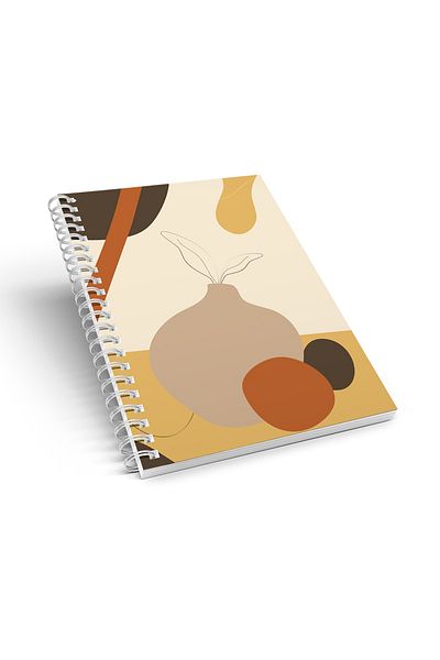 CoNotes A5 Spiral Checked Notebook (15X21CM)