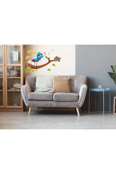 Master Bird Motif Wall Sticker