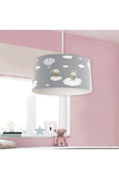 modalive Home Children's Room - Cute Rabbits Pendant Chandelier