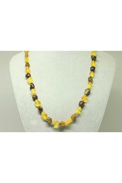 Yasamtohumu Велике намисто з бурштину (24670)