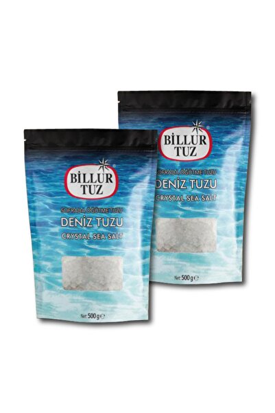 Billur Tuz Billur Sofrada Öğütme Deniz Tuzu 500 G X 2 Adet