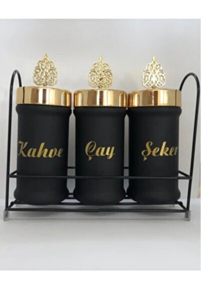 Akkoyunlu home 3'lü Çay Kahve Şeker Seti