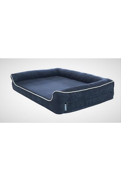 viscopet Chenille Fabric Premium Sofa Block Washable Dog Bed with Sunger, Mattress and Zipper