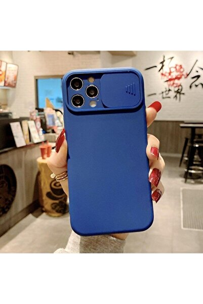 mooodcase Iphone 12 Pro Max Uyumlu Kamera Koruma Slider Kapaklı Silikonlu Tel...