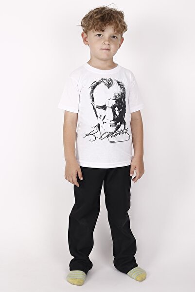 NOBLE STORE Tricou cu mânecă lungă unisex Ataturk imprimat 23 aprilie 29 octo...