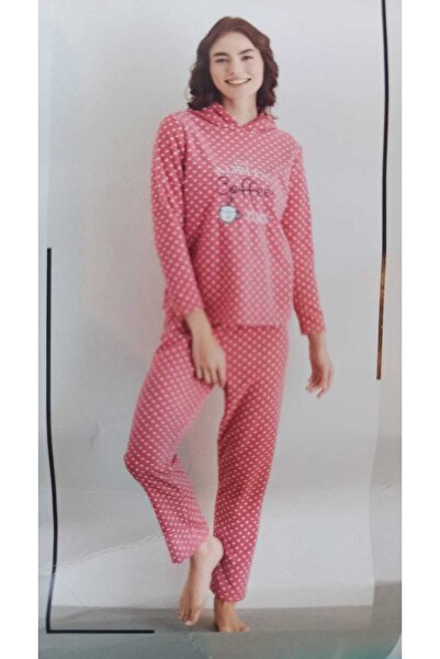 SENFONİ Kadın Ince Termal Polar Pijama Takımı