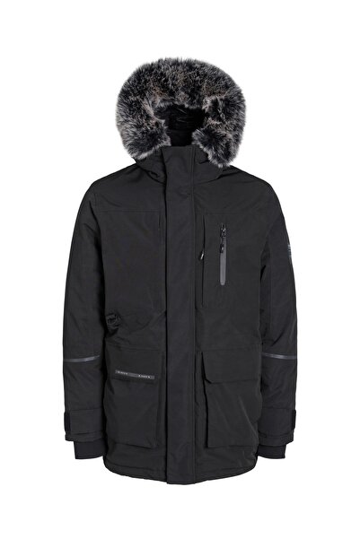 Jack & Jones Jack Jones Exped Parka Men's Black Coat 12215576-02