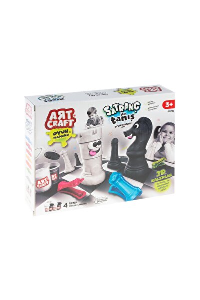 DEDE Art Craft Satranç Oyun Hamur Set 400Gr 03732 7326