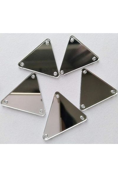 Aker Hediyelik Μεταλλικός Γυαλιστερός Καθρέφτης 3cm 100 Τεμάχια Διακοσμητικό Μοντέλο
