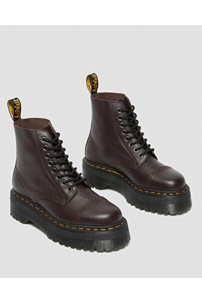 Dr. Martens Ankle Boots - Burgundy - Flat