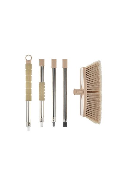 Emay Home 4 Piece Stainless Handle Auto Brush Cleaning Set Eh-301