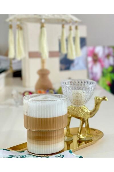 200ml Heat Resistant Origami Style Glass | Coffee And Serving Glass | Borosilicate Glass