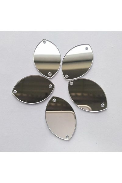 Aker Hediyelik Ακρυλικός καθρέφτης με εξάρτημα - 2cm, 40 κόκκοι