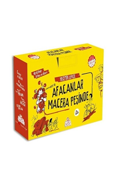 Nesil Çocuk Yayınları Afacanlar Macera Peşinde Seti - 10 Kitap Takım