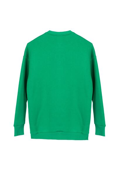 FF Unısex Φούτερ New York Printed Unisex Crew Neck Oversize 100% βαμβάκι F087