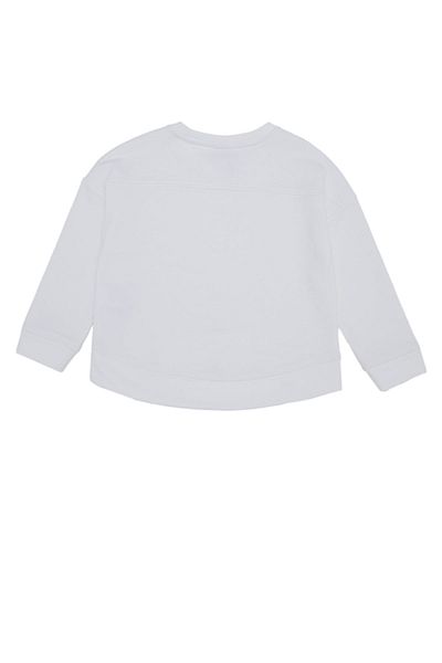 U.S. Polo Assn. White Girl's Sweatshirt