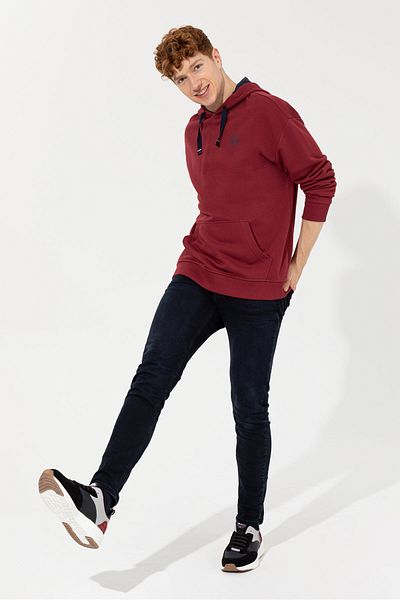 U.S. Polo Assn. Men's Red Sweatshirt