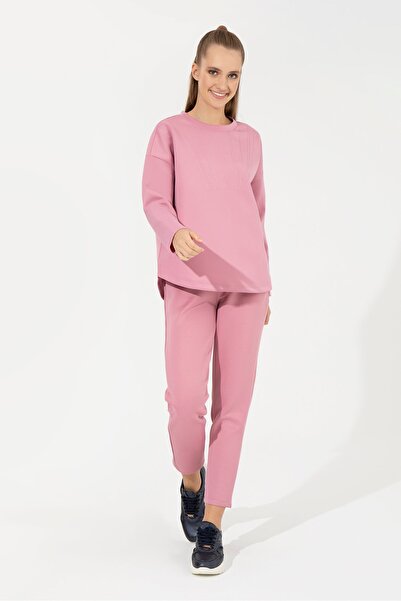U.S. Polo Assn. Pembe Kadın Örme Pantolon