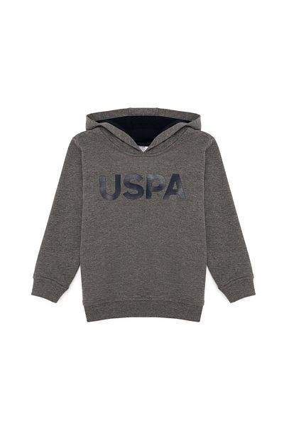 U.S. Polo Assn. Hanorac gri pentru băiat