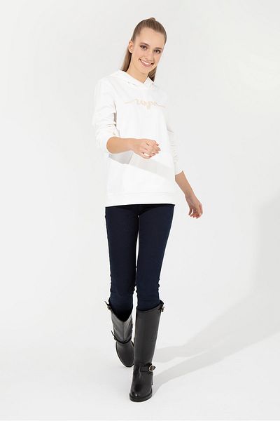 U.S. Polo Assn. White Women's Sweatshirt