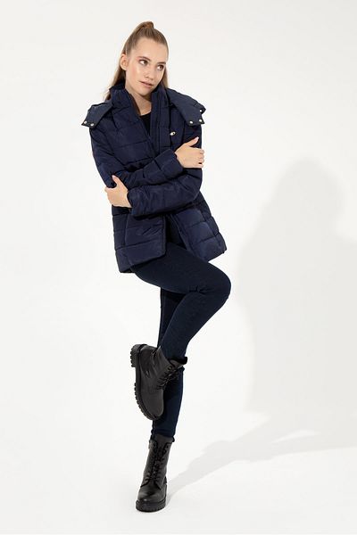 U.S. Polo Assn. Navy Blue Women's Coat