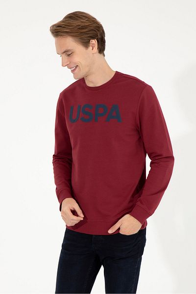 U.S. Polo Assn. Men's Red Sweatshirt