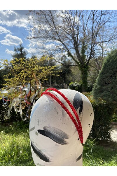 Pearly Handmade Coroană dublă de cristal roșu Accesoriu pentru păr Coroană pe...