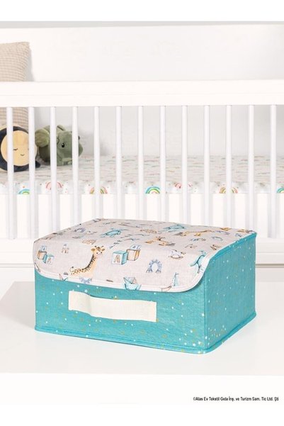 LaGabya Baby Box Organizer with Lid Multi-Purpose Organizer Mini Size