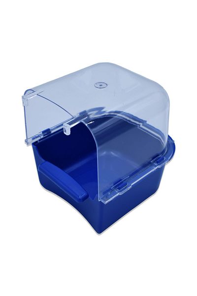 Hedicaret Bird Bath Blue Luxury Bathtub Budgie Canary
