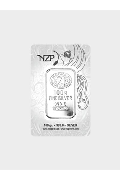 risegold Nzp Gümüş 100 Gram 999 Ayar Sertifikalı