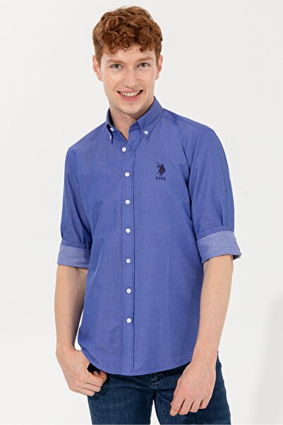 U.S. Polo Assn. Mavi Erkek Gömlek