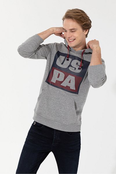 U.S. Polo Assn. Men's Gray Sweatshirt