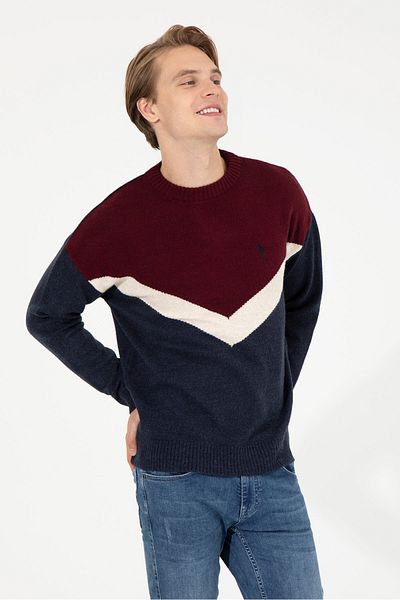 U.S. Polo Assn. Мъжки тъмносин пуловер