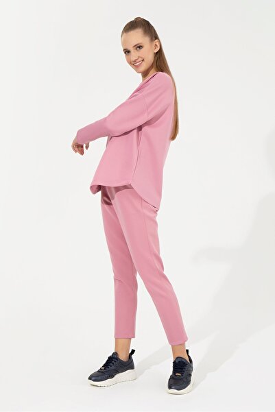 U.S. Polo Assn. Pembe Kadın Örme Pantolon