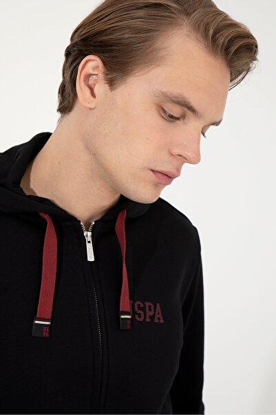 U.S. Polo Assn. Black Men's Sweatshirt