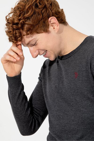 U.S. Polo Assn. Gray Men's Sweater