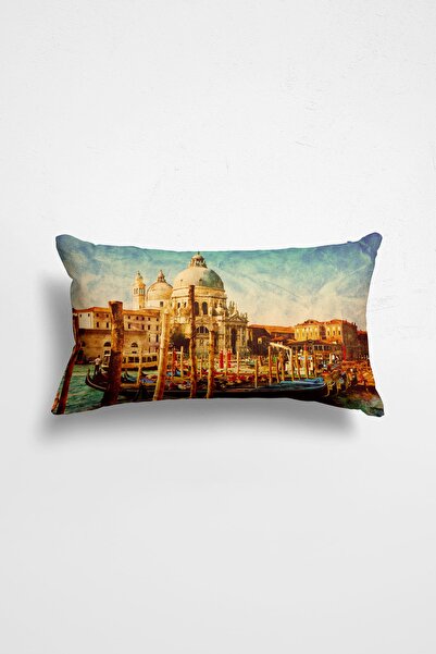 move home Decorative Throw Pillow Double Sided Patterned 30x50cm Filled Inside