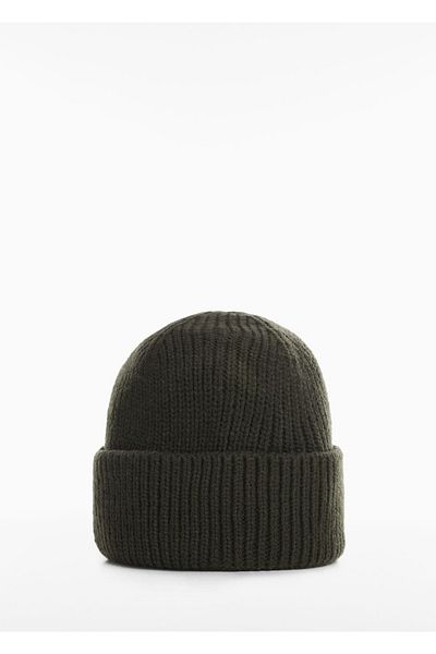 MANGO Man Krátký úpletový baret