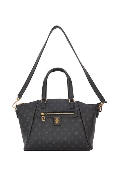 Pierre Cardin Geantă de umăr pentru femei Monogram neagră 05PO22K1593