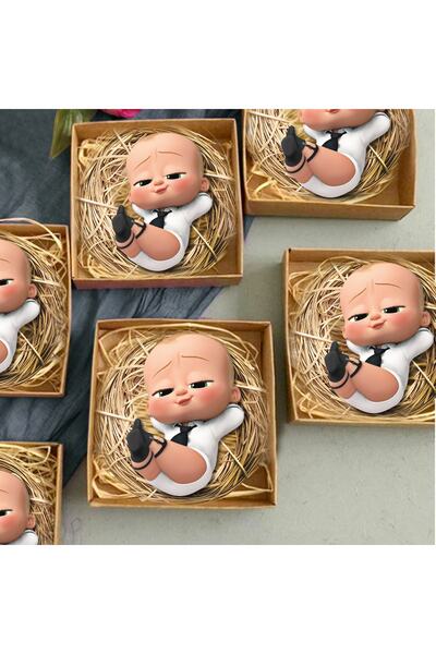 HET Concept 20 Adet Kişiye Özel Hediye Magnet Hediyelik Bebek Çocuk Doğum Gün...